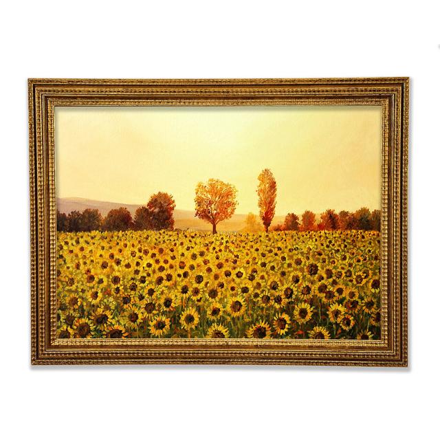 Nichts als Sonnenblumen - Druck Bright Star Größe: 59,7 cm H x 84,1 cm B x 3 cm T on Productcaster.