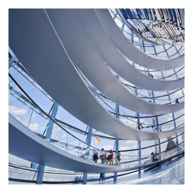 In the Berlin Reichstag - Wrapped Canvas Graphic Art Ebern Designs on Productcaster.