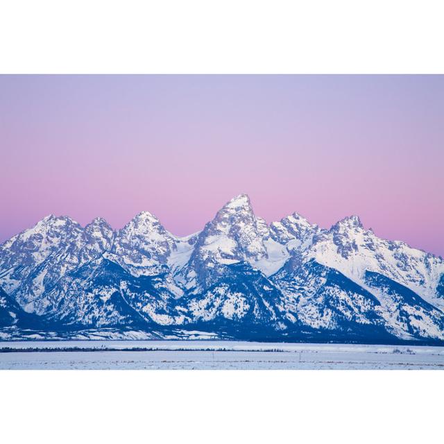 Teton Mountain Range In Winter by KenCanning - Print Alpen Home Size: 20cm H x 30cm W x 3.8cm D on Productcaster.