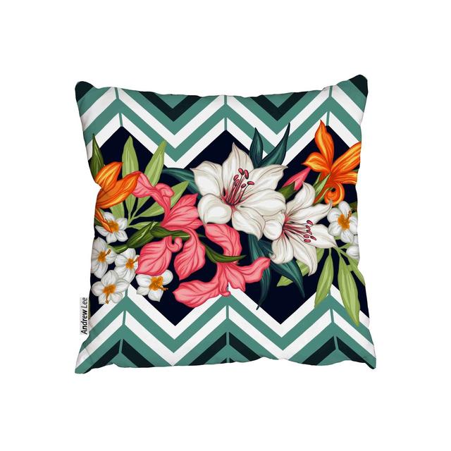 Marti Cotton Cushion with Filling Bay Isle Home Size: 45 x 45cm on Productcaster.