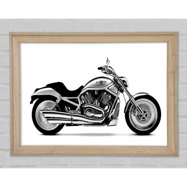 Harley Davidson 1 - Print Williston Forge Size: 84.1cm H x 118.9cm W x 1.5cm D on Productcaster.