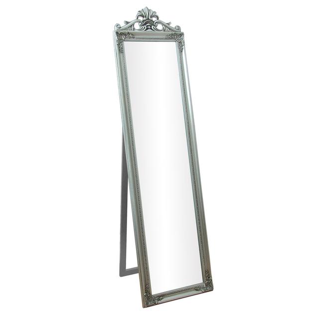 Cheval Mirror 45cm x 170cm Exclusive Mirrors Finish: Silver on Productcaster.