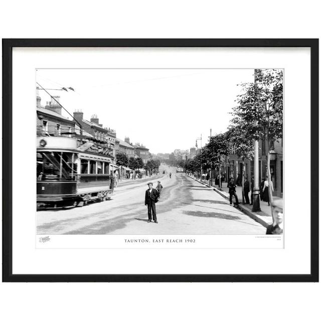 'Taunton, East Reach 1902' - Picture Frame Photograph Print on Paper The Francis Frith Collection Size: 28cm H x 36cm W x 2.3cm D on Productcaster.