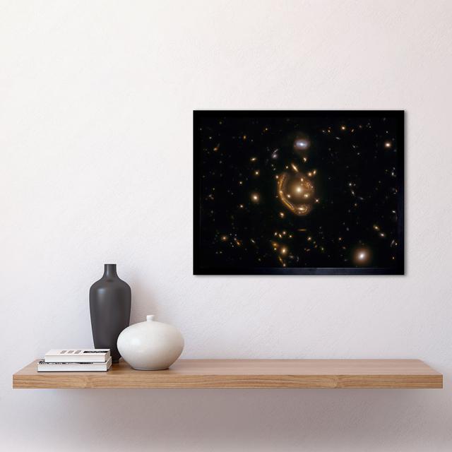 Hubble Space Telescope Einstein Molten Ring Galaxy Phenomenon - Single Picture Frame Print 17 Stories on Productcaster.