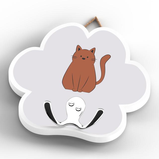 Carley Santapaws Cat Wall Décor The Seasonal Aisle on Productcaster.