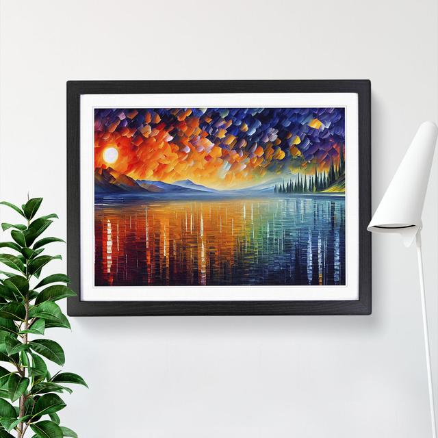 Glowing Lake Vol.3 - Picture Frame Graphic Art ClassicLiving on Productcaster.