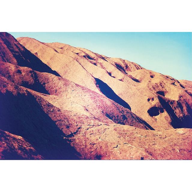 Canyon Photograph Desert Photo - Wrapped Canvas Art Prints Natur Pur Size: 30cm H x 46cm W x 3.8cm D on Productcaster.