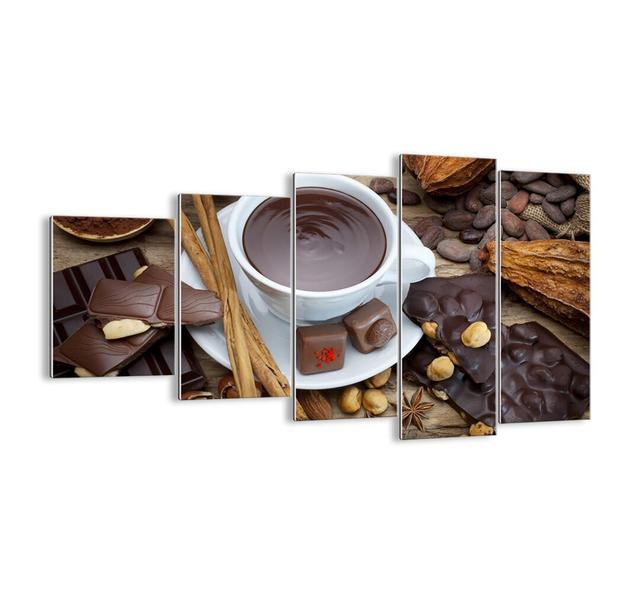 From a Fairy-Tale Chocolate Factory - 5 Piece Unframed Photograph Print Set on Glass Ebern Designs Size: 60cm H x 100cm W x 1.8cm D on Productcaster.