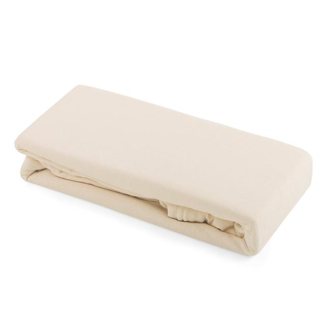 Wyckoff Fitted Cot Sheets (Set of 2) Mack + Milo Colour: Cream, Size: 70cm W x 140cm L on Productcaster.