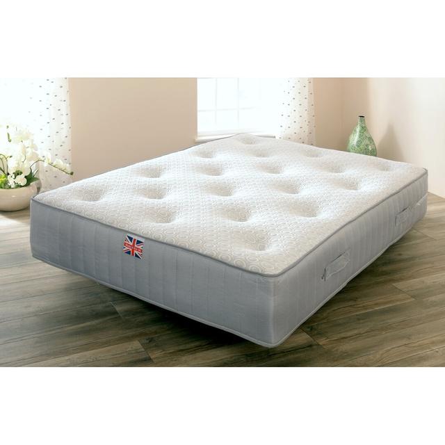 Hornbuckle Pocket Sprung 800 Mattress Symple Stuff Size: Small Single (2'6) on Productcaster.