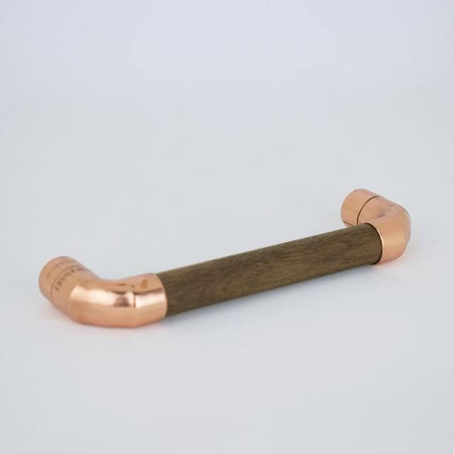 Copper Pull With Walnut Proper Copper Design on Productcaster.