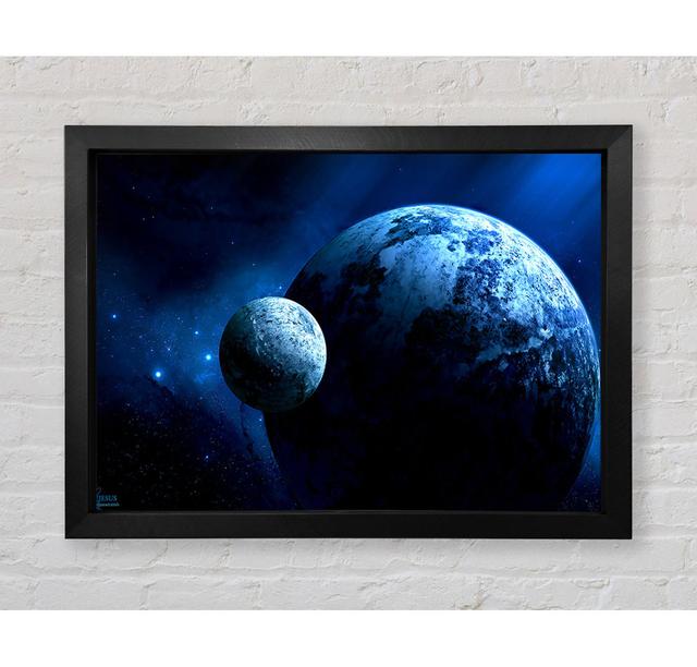 Glimpse Of Universe - Print Brayden Studio Format: Black Framed Paper, Size: 59.1cm H x 84.1cm W x 3.4cm D on Productcaster.