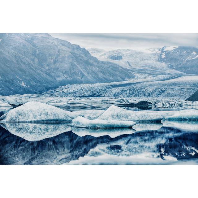 Iceland by Tunart - Wrapped Canvas Print Latitude Run Size: 81cm H x 122cm W on Productcaster.