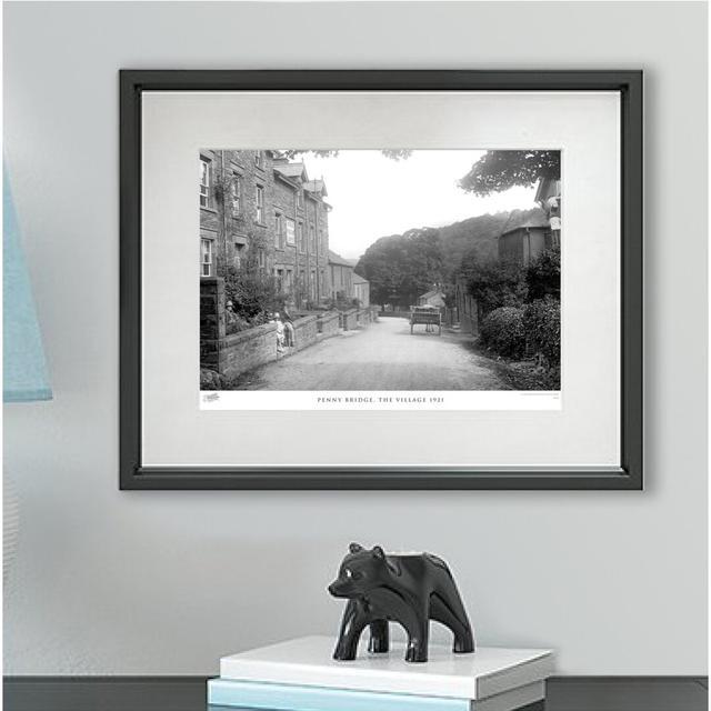 Penny Bridge, the Village 1921' - Picture Frame Photograph Print on Paper The Francis Frith Collection Size: 60cm H x 80cm W x 2.3cm D on Productcaster.