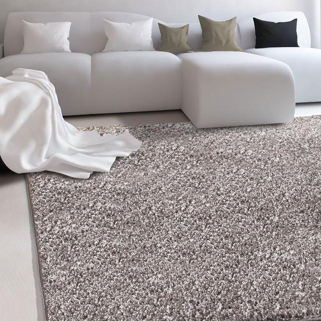 Erath Tufted Silver Grey Rug Ebern Designs Rug Size: Rectangle 300 x 400cm on Productcaster.