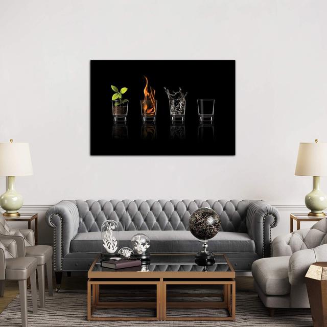 Elements - Wrapped Canvas Print East Urban Home Size: 66.04cm H x 101.6cm W x 1.91cm D, Format: Canvas on Productcaster.