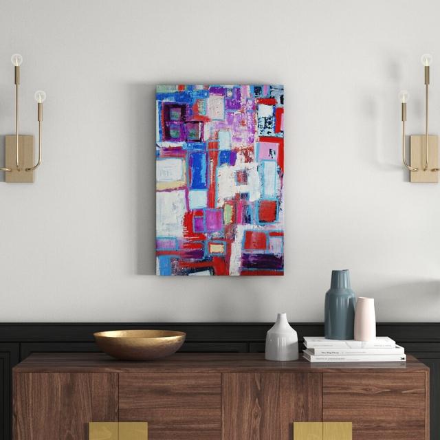 'Ethereal' Painting Print on Wrapped Canvas East Urban Home Size: 76cm H x 51cm W x 3.81cm D on Productcaster.