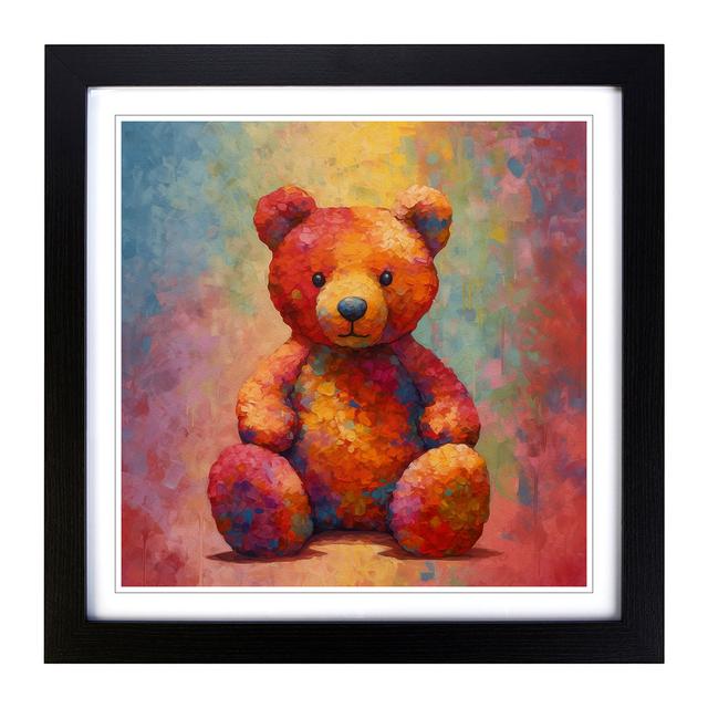 Teddy Bear Colour Field - Print Harriet Bee Format: Black on Productcaster.