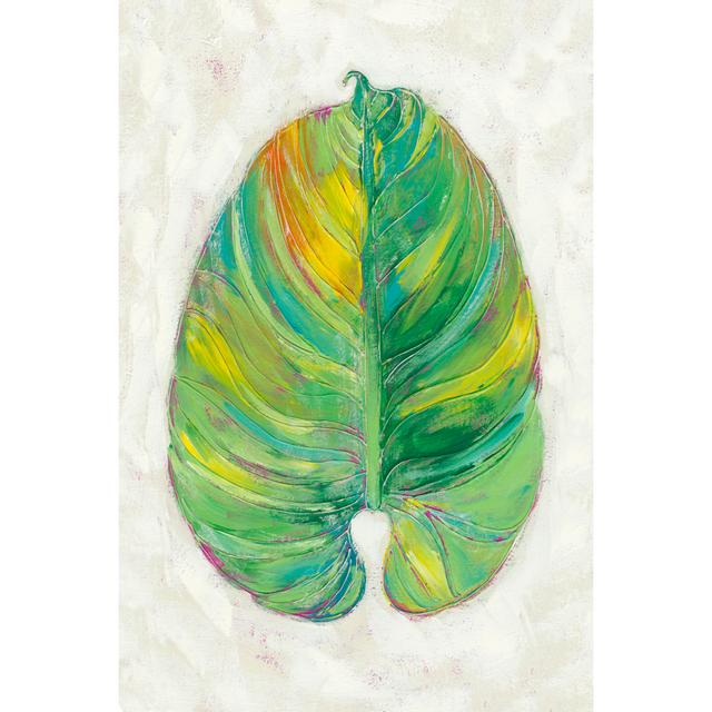 Vacation Palms II by Chariklia Zarris - Wrapped Canvas Art Prints Bay Isle Home Size: 91cm H x 61cm W x 3.8cm D on Productcaster.