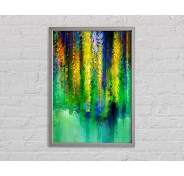 Abstract Willow - Single Picture Frame Art Prints on Canvas Bright Star Size: 141.4cm H x 100cm W x 3.3cm D on Productcaster.