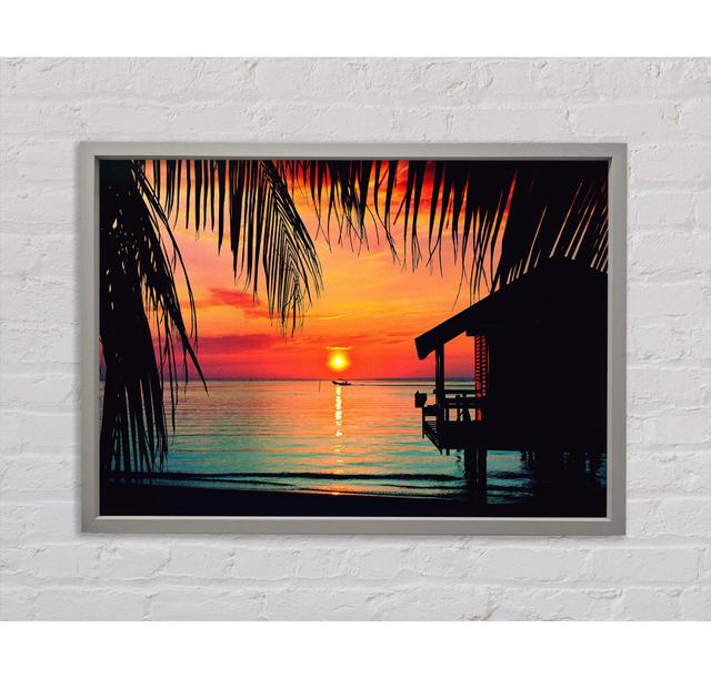 Paradise Living - Print Bright Star Size: 59.7cm H x 84.1cm W x 3.3cm D on Productcaster.