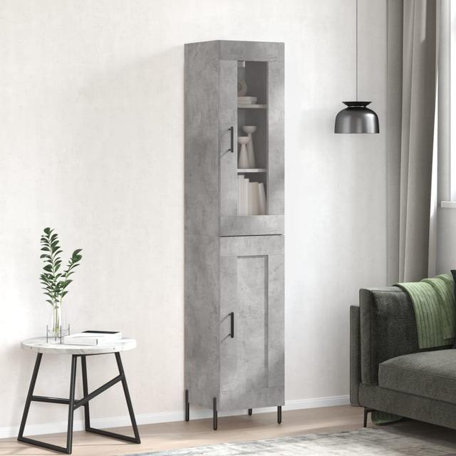 Nenad 34.5cm Sideboard 17 Stories Colour: Concrete Grey on Productcaster.