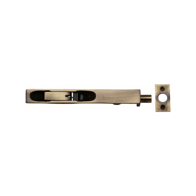 Flush Bolt Heritage Brass Finish: Polished Brass, Size: 15.24 cm H x 1.90 cm W on Productcaster.