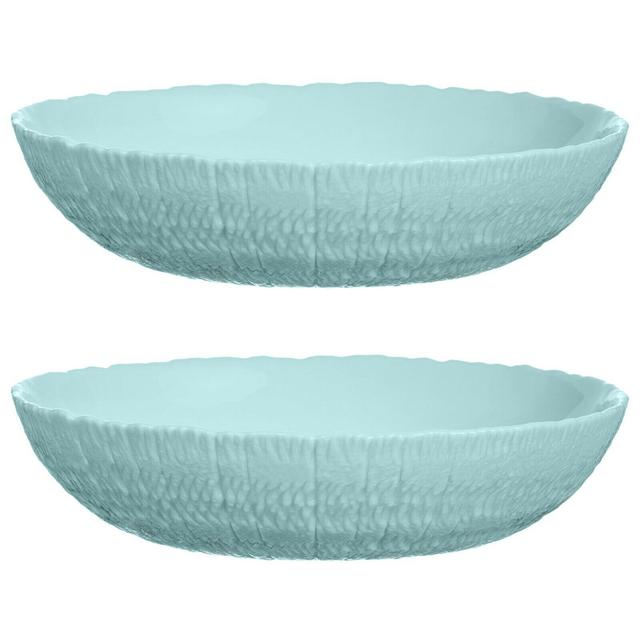 Tempered Glass Salad Bowl (Set of 2) Luminarc on Productcaster.