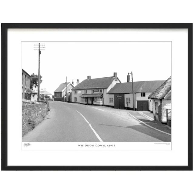 'Whiddon Down, C1955' by Francis Frith - Picture Frame Photograph Print on Paper The Francis Frith Collection Size: 40cm H x 50cm W x 2.3cm D on Productcaster.