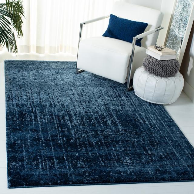 Kissling Hooked Blue Rug Metro Lane Rug Size: Rectangle 120 x 180cm on Productcaster.