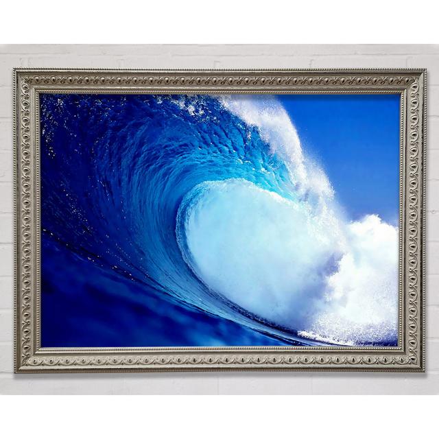 The Giant Wave - Print Bright Star Size: 59.7cm H x 84.1cm W on Productcaster.