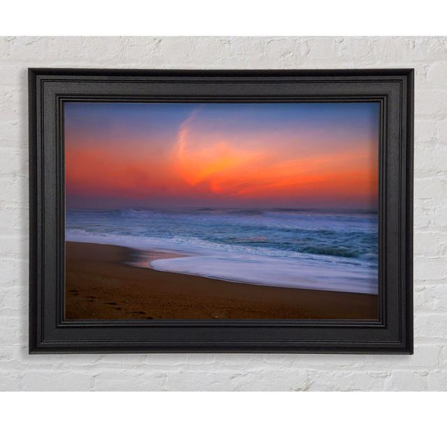 As The Sun Goes Framed Print Highland Dunes Size: 29.7cm H x 42cm W on Productcaster.