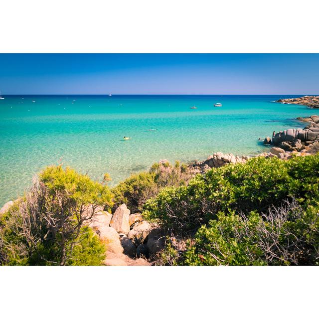 Allenton Chia Coast, Italy by Isaac74 - Wrapped Canvas Photograph Alpen Home Size: 20cm H x 30cm W x 3.8cm D on Productcaster.