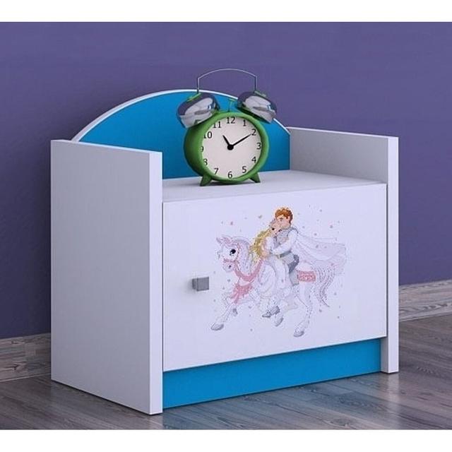 Munro Nightstand Zoomie Kids Colour: Blue on Productcaster.