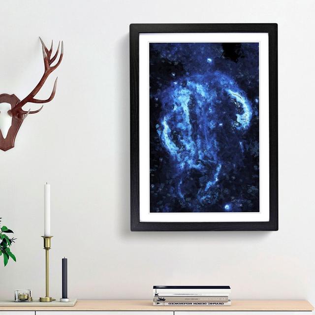 Universe in Abstract Vol.5 - Picture Frame Graphic Art Print East Urban Home Frame Option: Black Framed, Size: 48cm H x 36cm W x 2cm D on Productcaster.