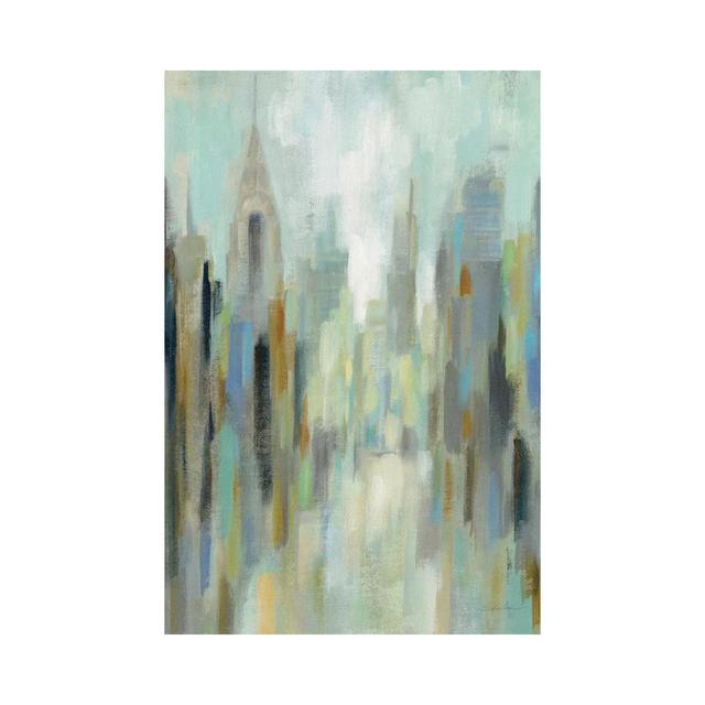 New York Morning I by Silvia Vassileva - Wrapped Canvas Painting Metro Lane Size: 30.48cm H x 20.32cm W x 1.91cm D on Productcaster.