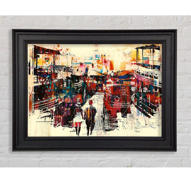 Adventure In The City - Single Picture Frame Art Prints Rosalind Wheeler Size: 21cm H x 42cm W x 8cm D on Productcaster.