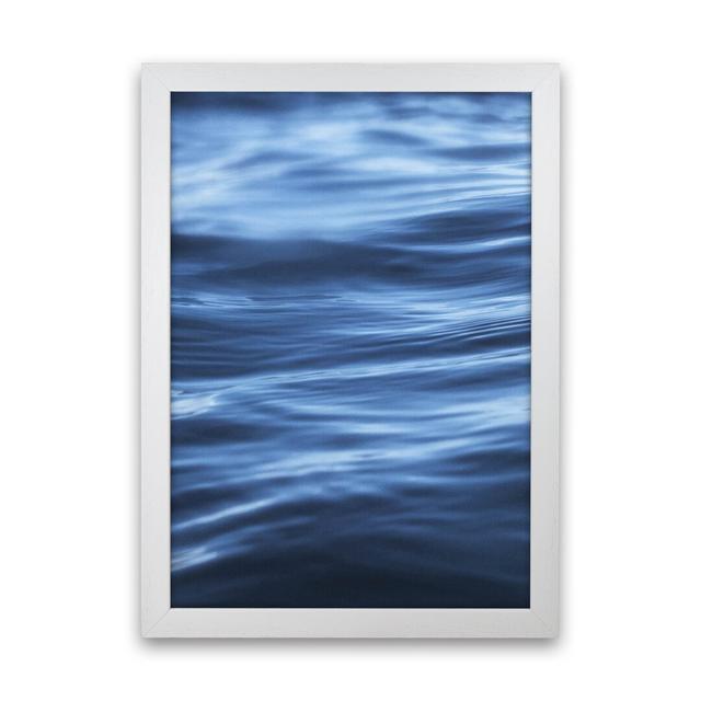 Calm Ocean Photography Print by Victoria Frost - Photograph Print Highland Dunes Format: White Framed, Size: 88cm H x 64cm W x 3cm D on Productcaster.