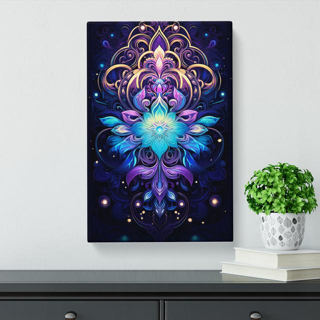 Mandala Nouveau - Art Prints Latitude Vive Size: 50cm H x 35cm W x 3cm D on Productcaster.