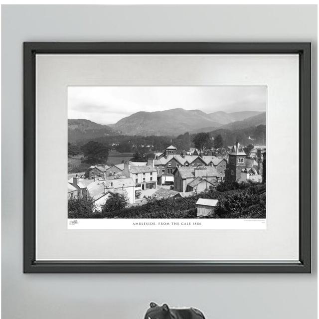 'Ambleside, from the Gale 1886' by Francis Frith - Picture Frame Photograph Print on Paper The Francis Frith Collection Size: 28cm H x 36cm W x 2.3cm on Productcaster.