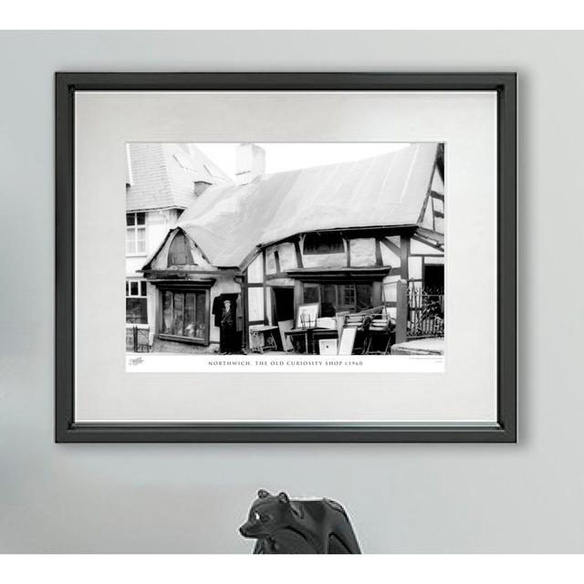 'Northwich, the Old Curiosity Shop C1960' - Picture Frame Photograph Print on Paper The Francis Frith Collection Size: 45cm H x 60cm W x 2.3cm D on Productcaster.