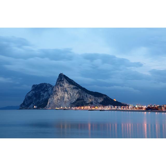 Rock Of Gibraltar - Wrapped Canvas Print Union Rustic Size: 51cm H x 76cm W x 3.8cm D on Productcaster.