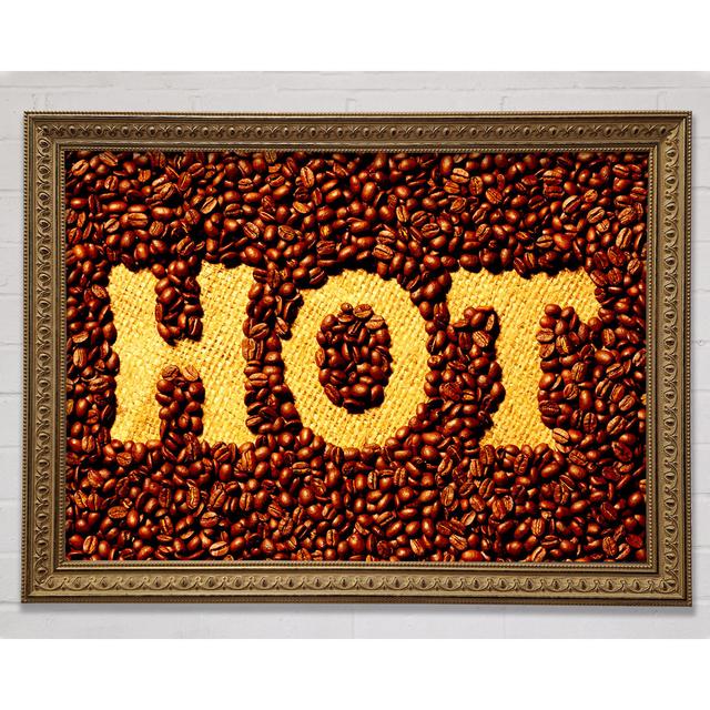 Hot Coffee Beans - Print Bright Star Size: 21cm H x 29.7cm W on Productcaster.