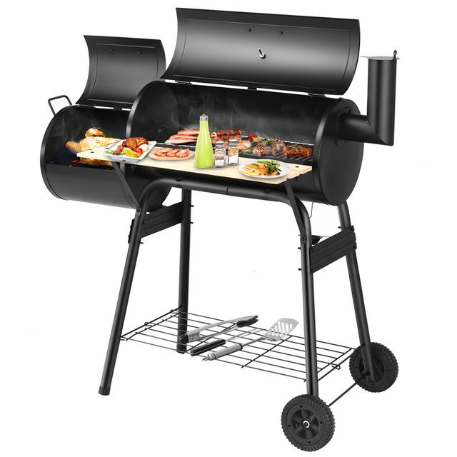 Dakota Fields 114cm Barrel Charcoal BBQ Dakota Fields on Productcaster.