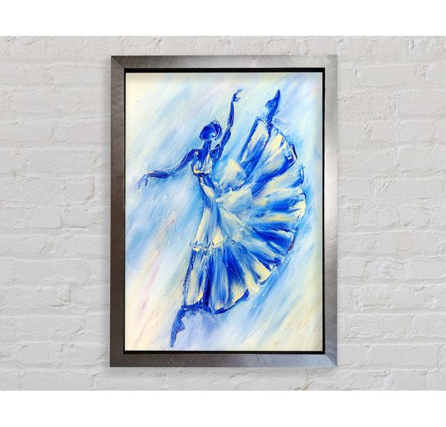 Blue Ballerina 10 - Print Bright Star Size: 118.9cm H x 84.1cm W x 3.4cm D on Productcaster.