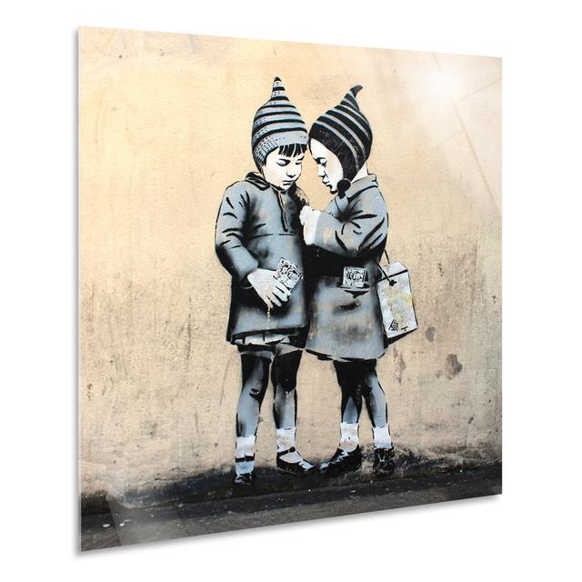 Children, London by Banksy - Unframed Painting Ebern Designs Size: 65cm H x 65cm W on Productcaster.