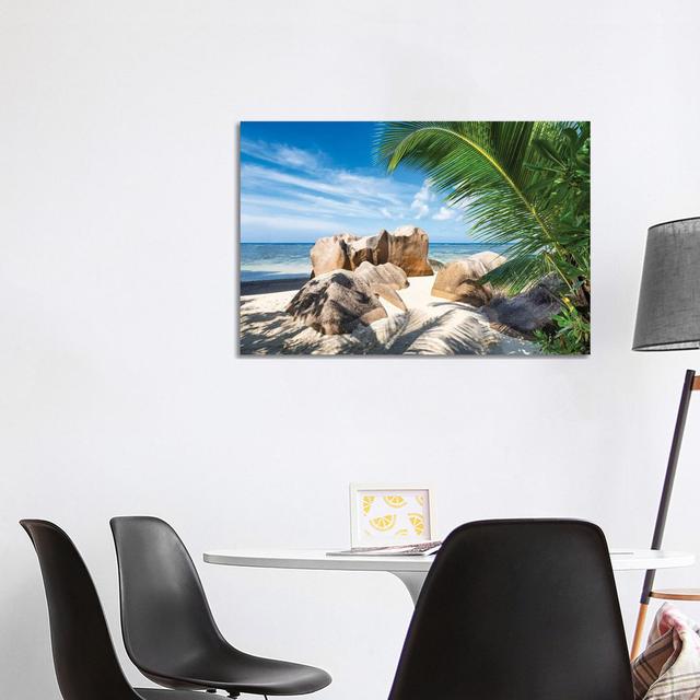 Anse Source D'Argent, La Digue, Seychelles by Jan Becke - Wrapped Canvas Print 17 Stories Size: 66.04cm H x 101.6cm W x 3.81cm D on Productcaster.