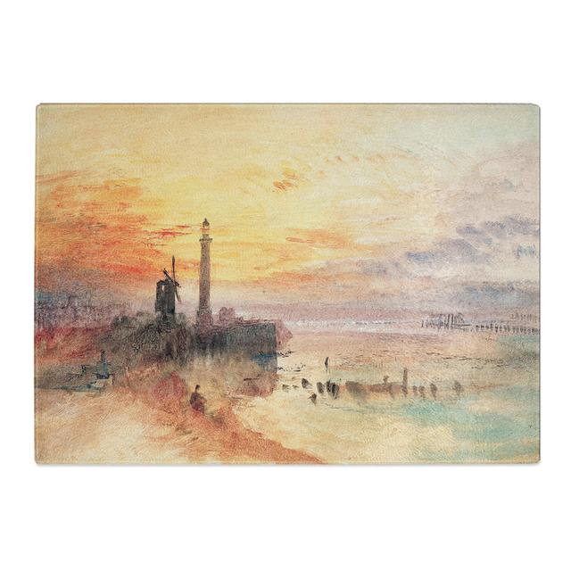 Yarmouth Harbour Norfolk by Joseph Mallord William Turner Chopping Board East Urban Home Size: 0.4cm H x 20cm W x 28.5cm L on Productcaster.