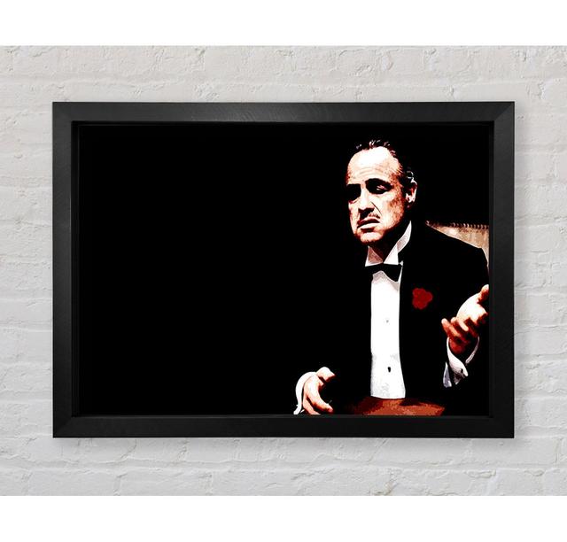 The Godfather - Single Picture Frame Art Prints Bright Star Size: 59.7cm H x 84.1cm W x 3.4cm D on Productcaster.