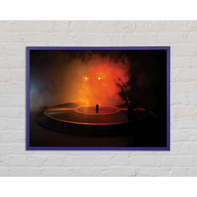 DJ Smoking - Single Picture Frame Art Prints Brayden Studio Size: 42cm H x 59.7cm W x 2cm D on Productcaster.